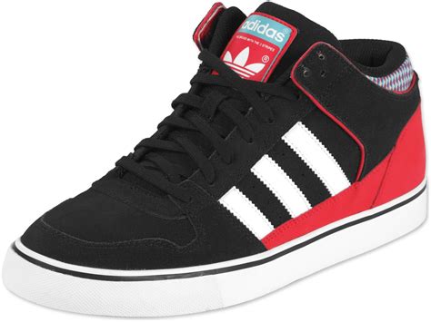 adidas mid schwarz rot|adidas rote schuhe herren.